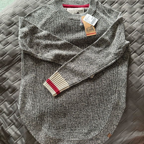 Roots Cotton Cabin Waffle Crew - Picture 4 of 4